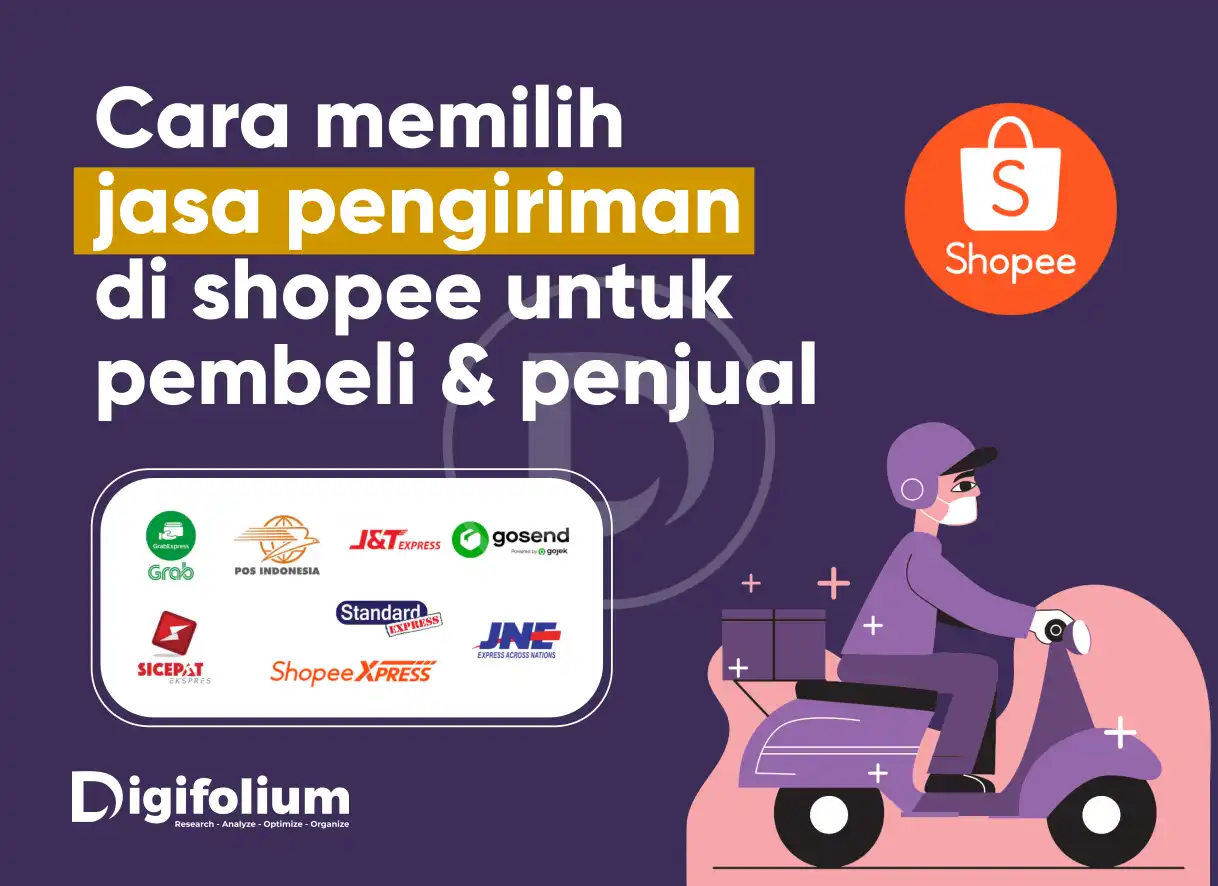 cara memilih jasa pengiriman di shopee untuk pembeli dan penjual