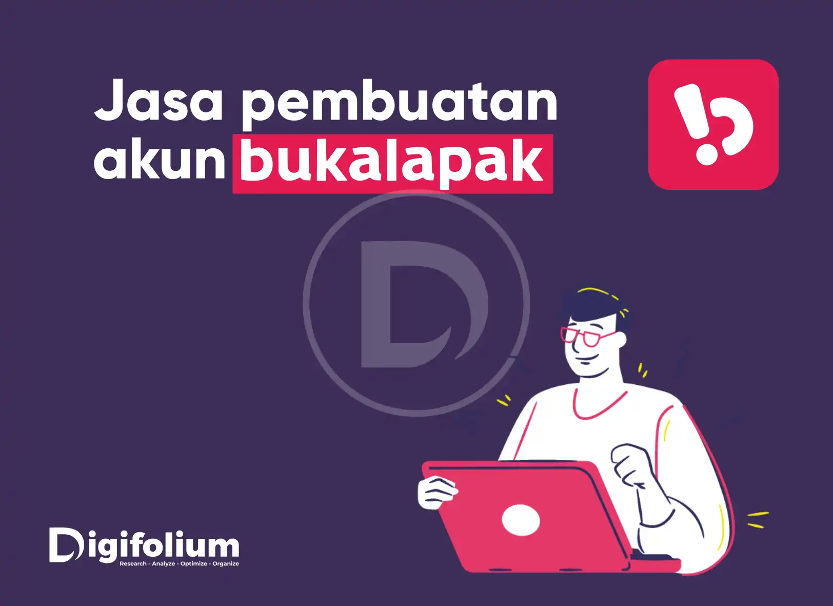 jasa pembuatan akun bukalapak