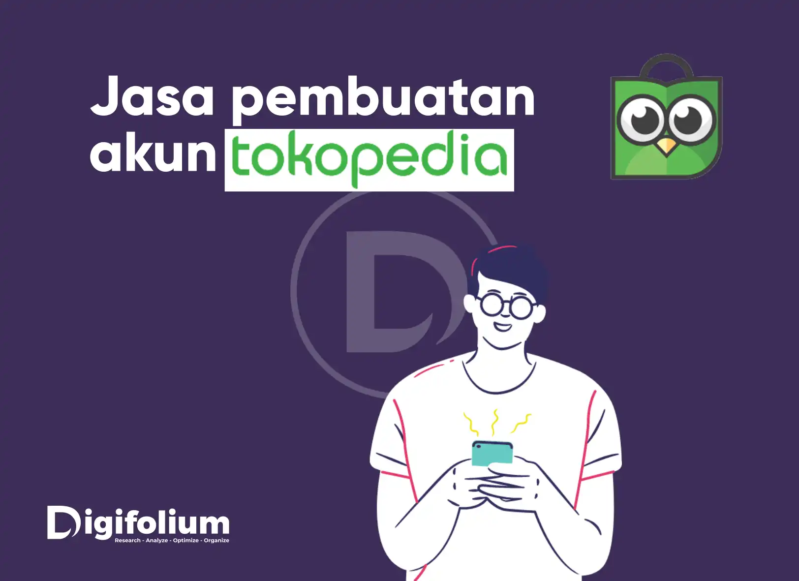 jasa pembuatan akun tokopedia