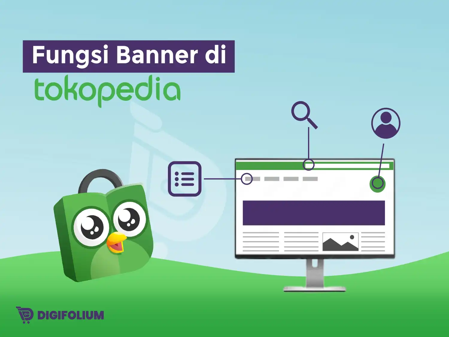 Fungsi Banner di Tokopedia