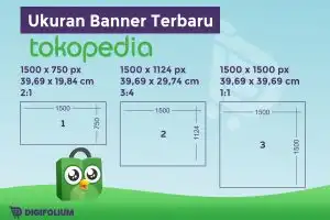Ukuran Banner Tokopedia Terbaru!