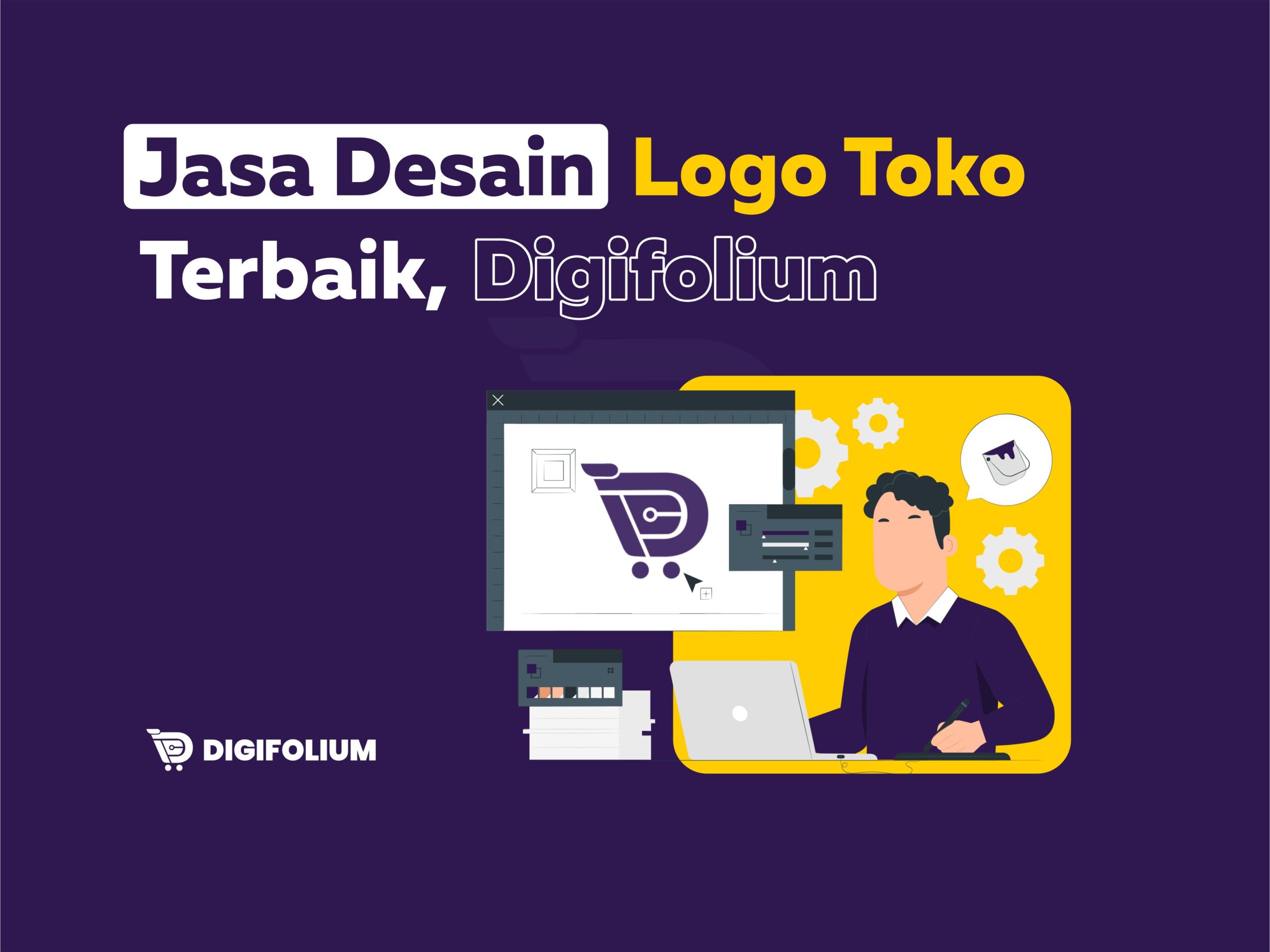 Jasa Desain Logo Toko Terbaik, Digifolium