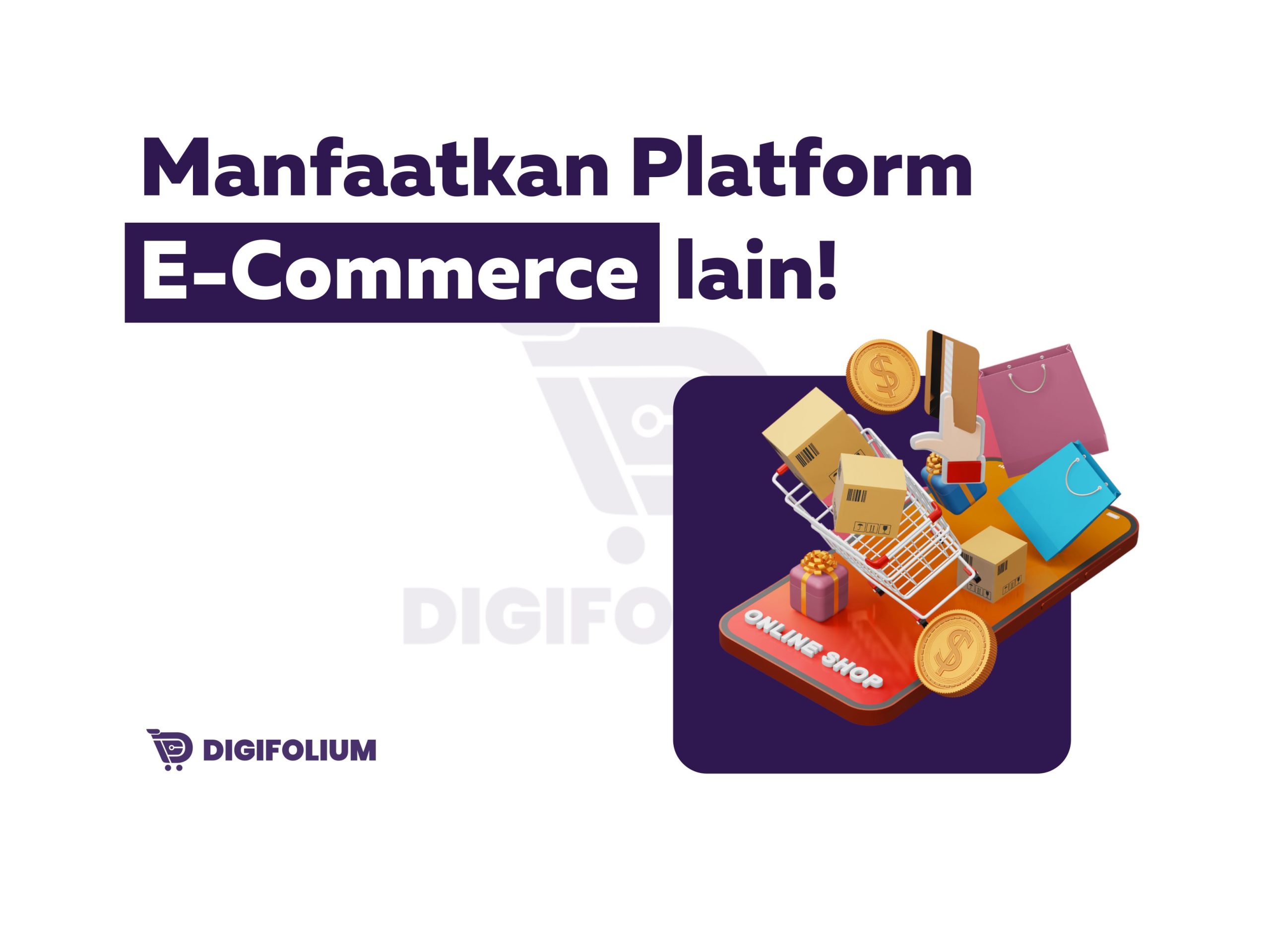 Manfaatkan Platform E-commerce lain