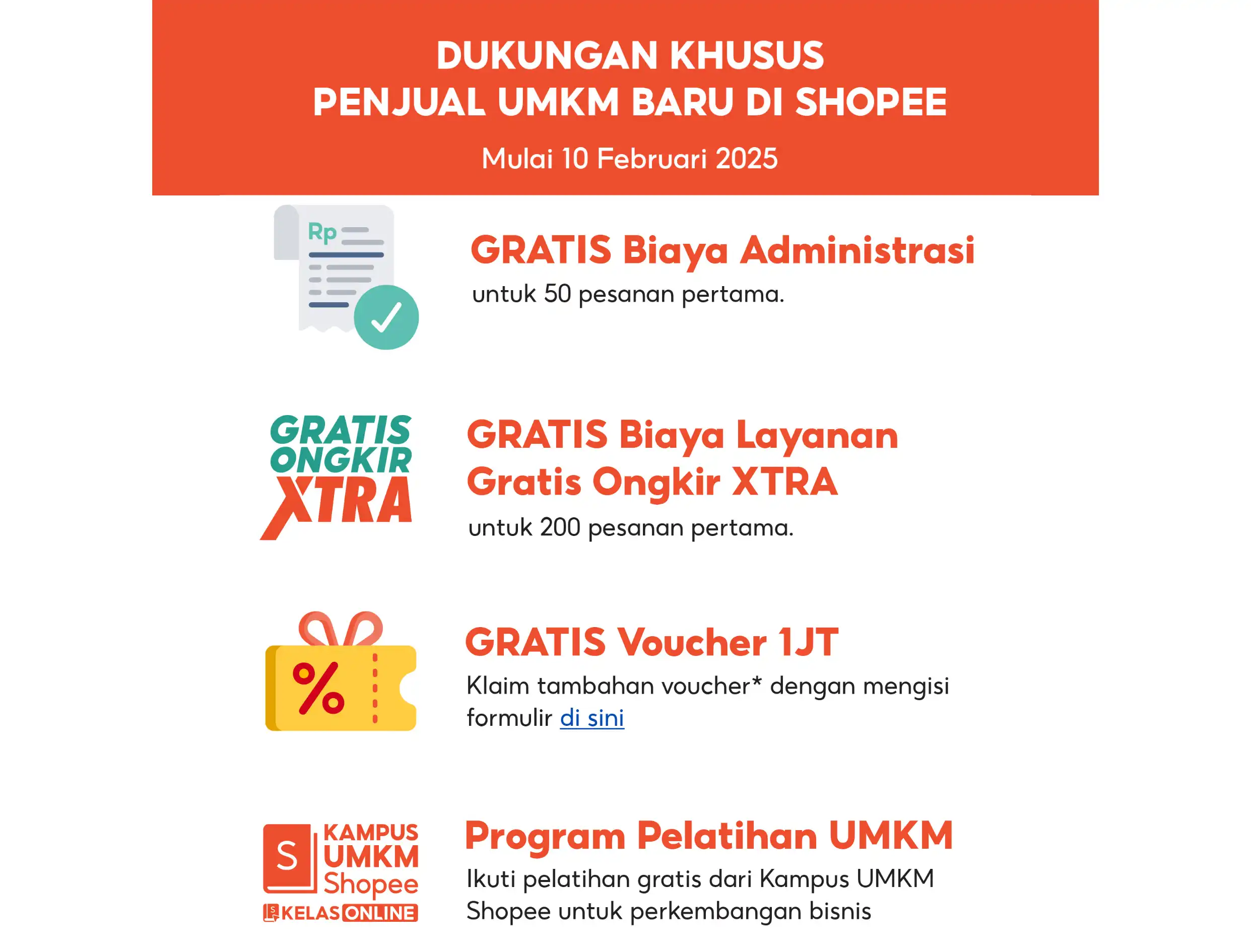 Syarat dan Ketentuan Join Program Sukses UMKM Baru Shopee Syarat dan Ketentuan Join Program Sukses UMKM Baru Shopee