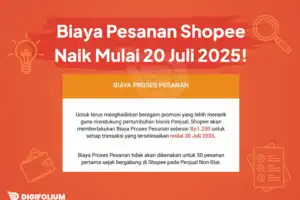 Biaya Pesanan Shopee Naik Mulai 20 Juli 2025