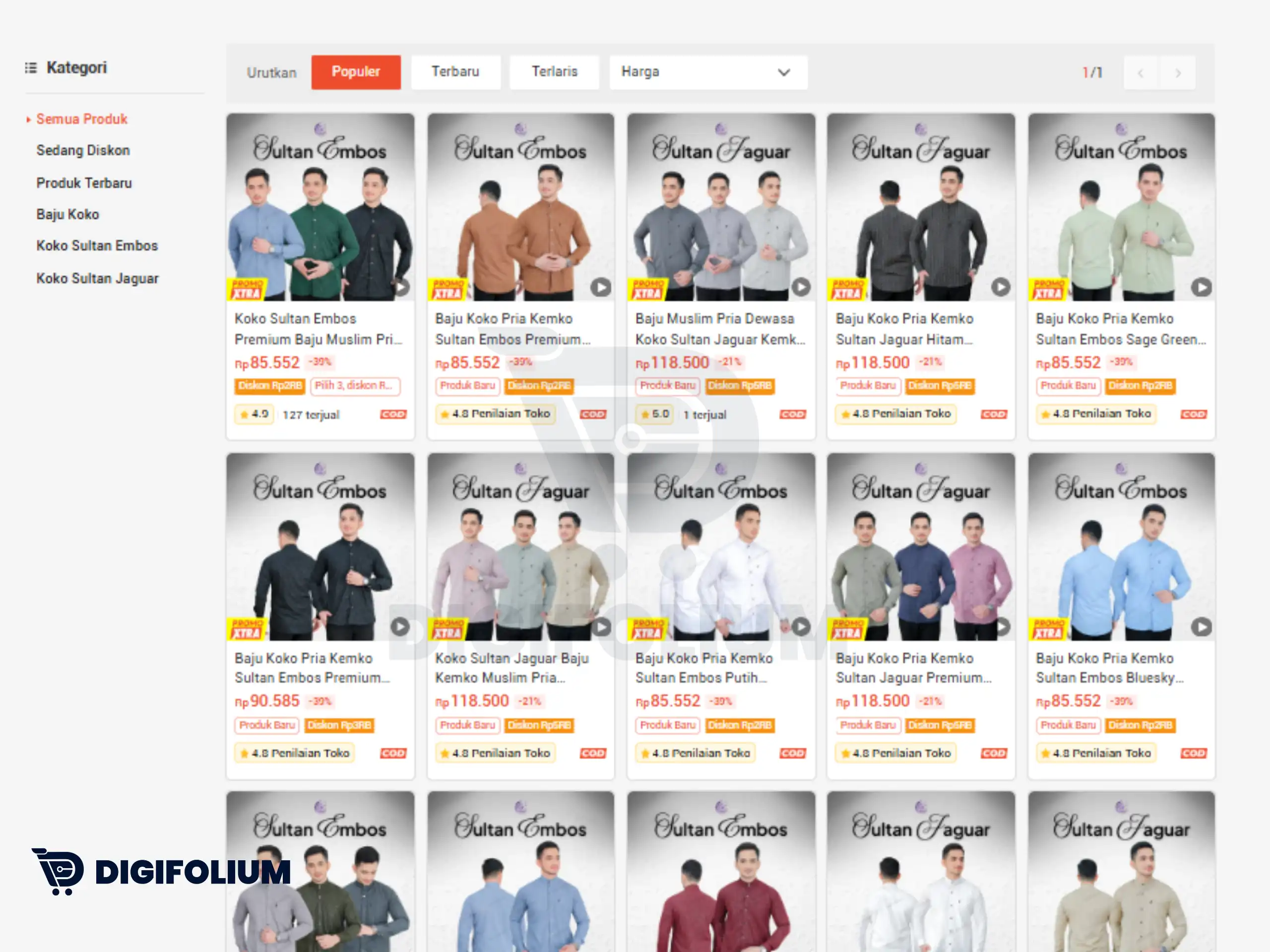 Perkuat Tampilan Produk di Halaman Toko