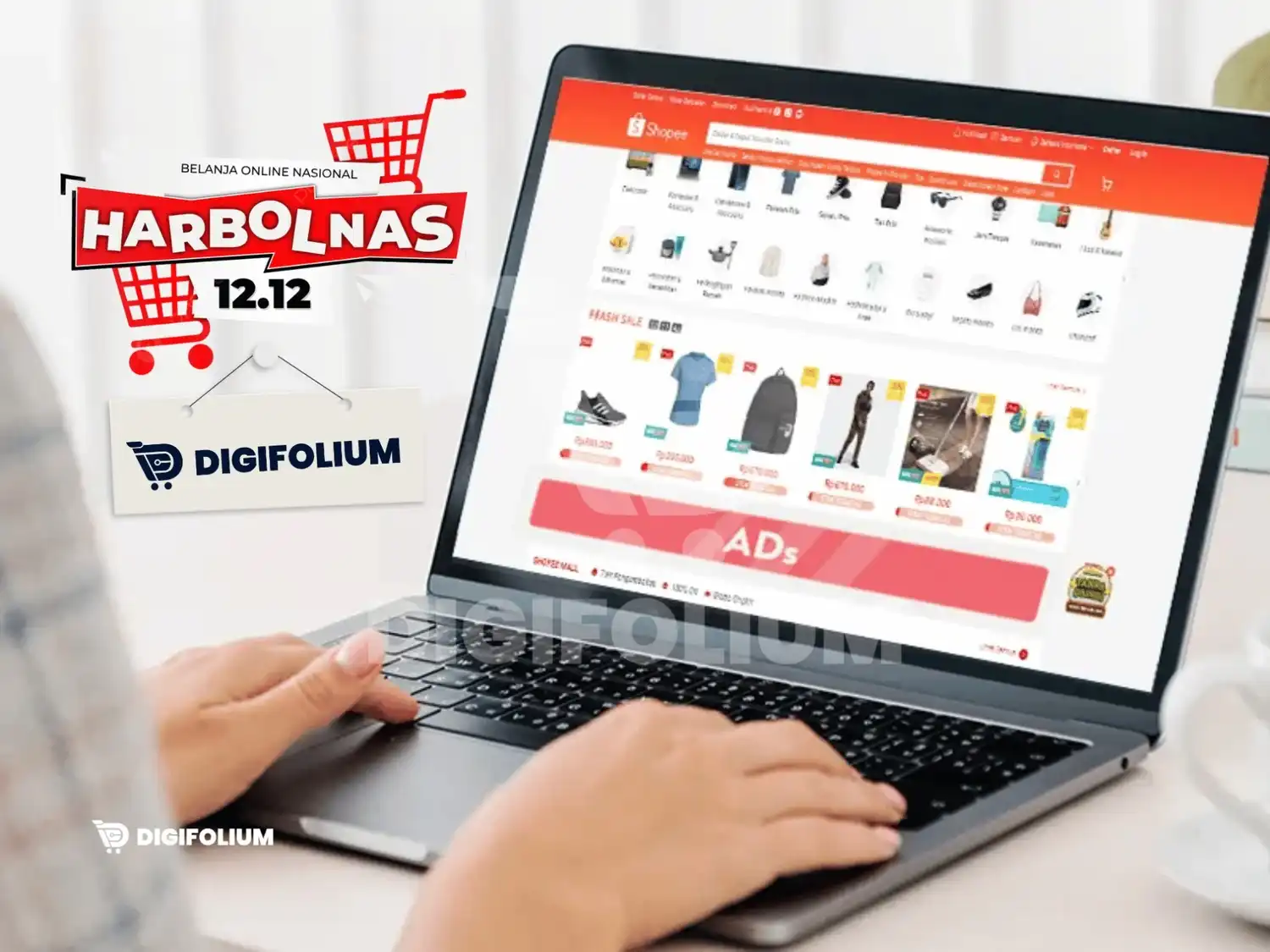 Digifolium Siap Bikin Toko Shopee-mu Menonjol di Harbolnas 2025 dengan Jasa Dekorasi Toko + Iklan!