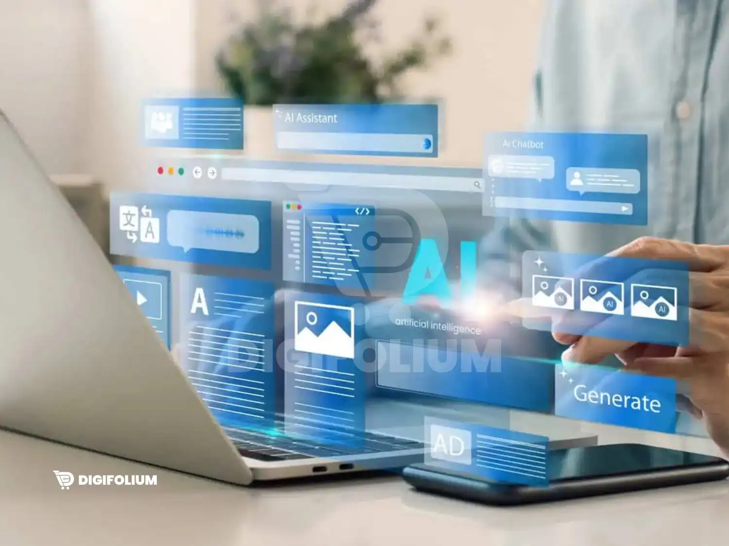 Tren 1: Generative AI dan Otomatisasi Menjadi Standar Operasional Bisnis