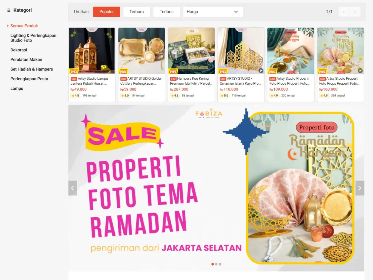 Optimasi Toko dengan Nuansa Ramadhan