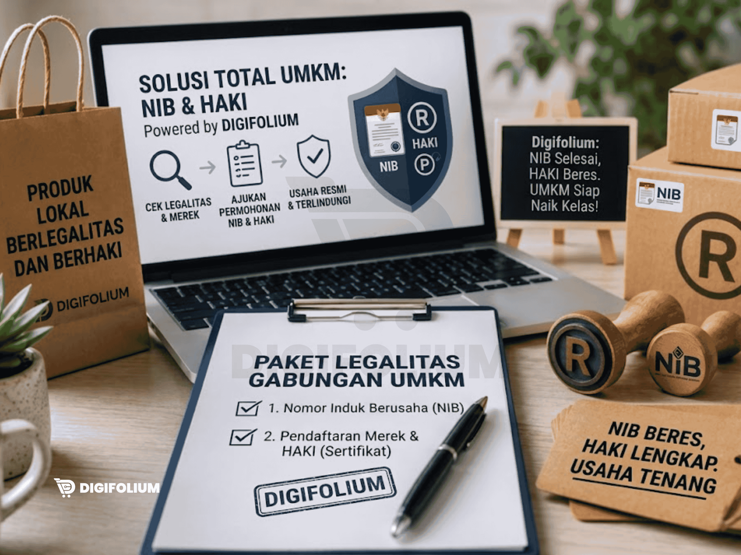 Bingung Mengurus NIB dan HAKI? Digifolium Kini Bisa Bantu!
