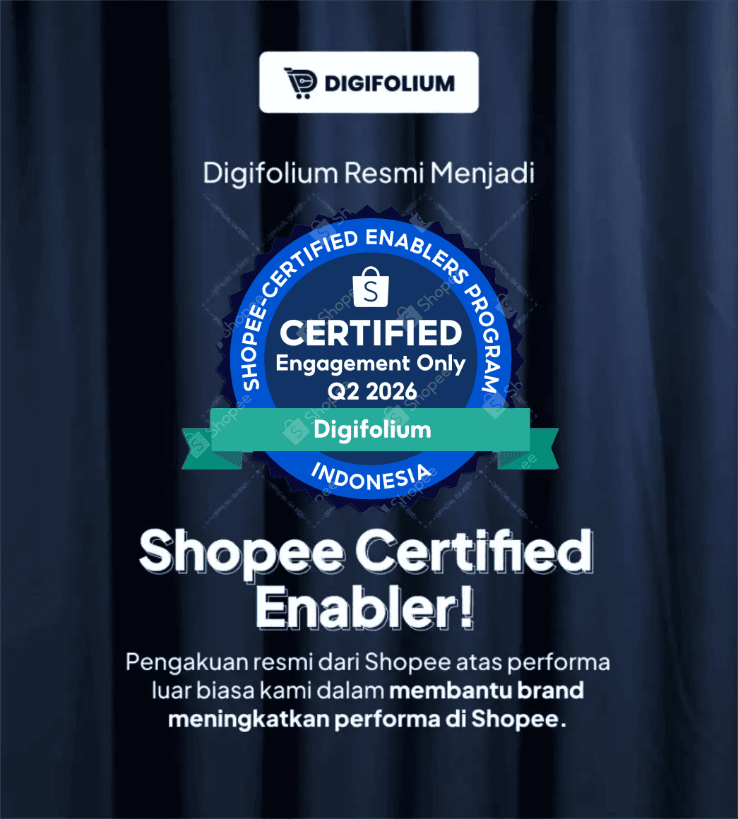 Digifolium resmi menjadi Shopee Certified Enabler