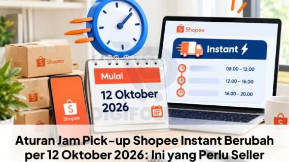 Aturan Jam Pick-up Shopee Instant Berubah per 12 Oktober 2026