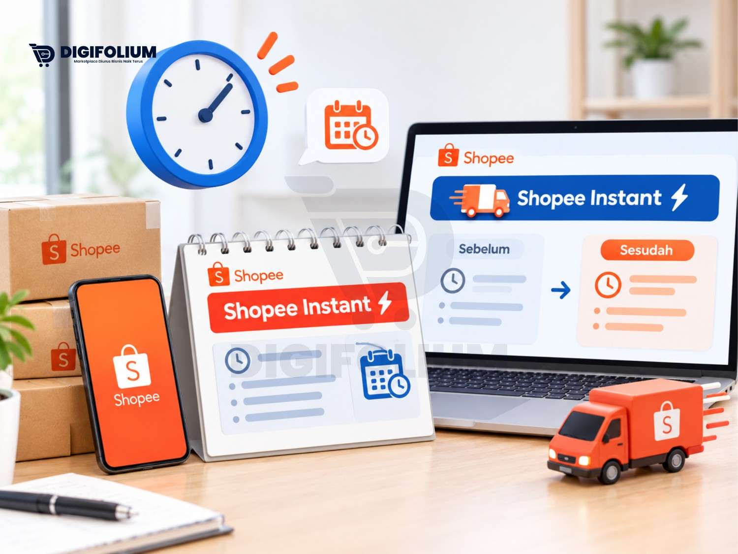 Apa yang Berubah dalam Aturan Jam Pick-up Shopee Instant?