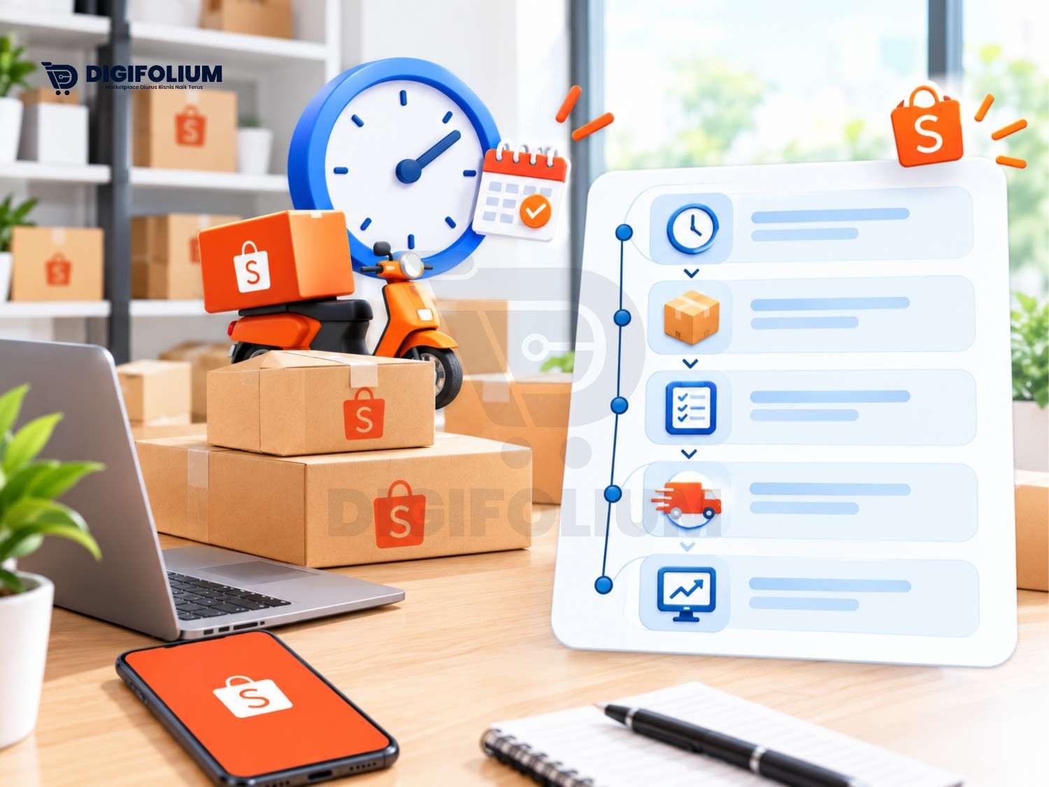 Cara Menyesuaikan Operasional Toko dengan Aturan Pick-up Shopee